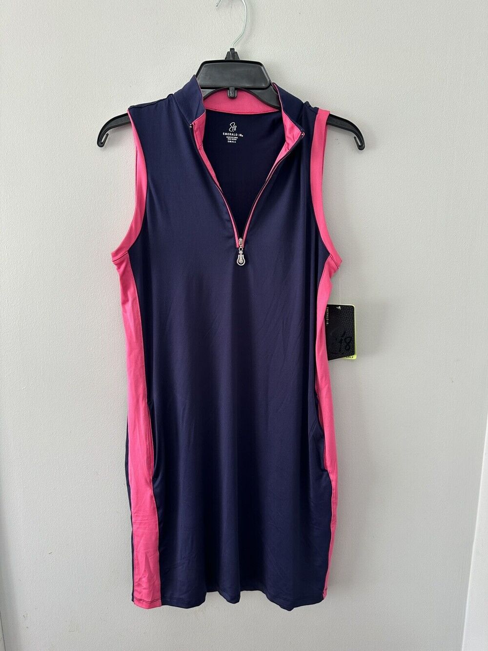 Emerald 18 Golf Dress Small NWT Purple and Pink